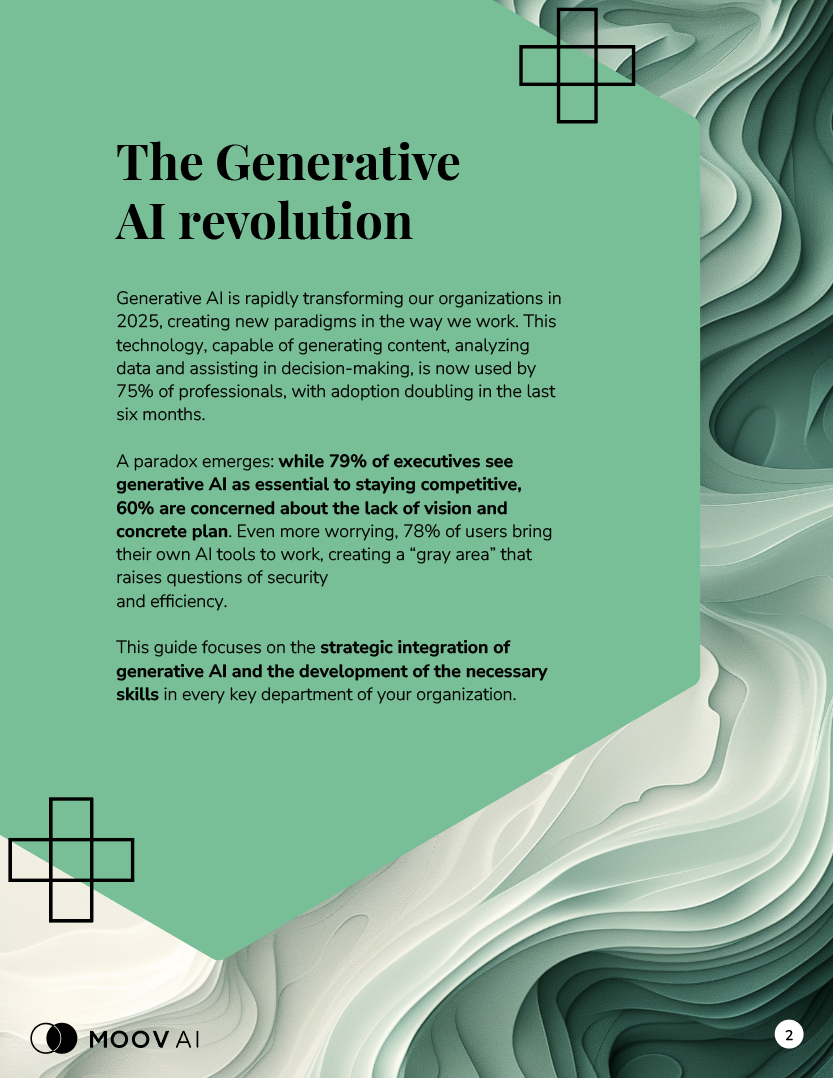Generative AI in the workplace: A guide to developing skills